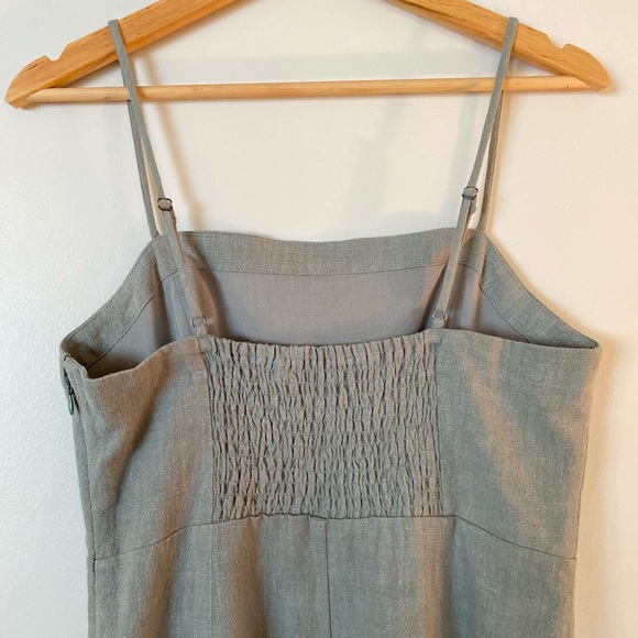 ASTR Dress - Medium - Sage Green, Linen - Picture 3 of 5